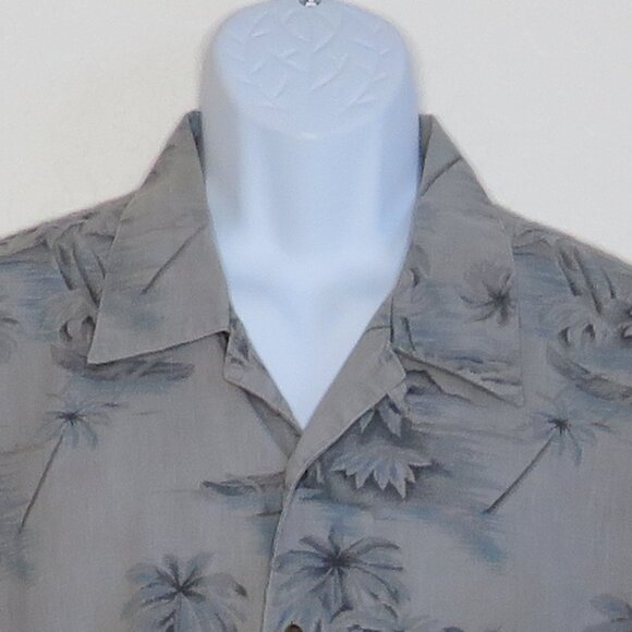 Van Heusen* Men's Short Sleeve Button Down Straight Hem Chest Pocket Shirt~ XL - Picture 9 of 12